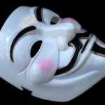 Máscara de V de Vendetta que representa a Guy Fawkes