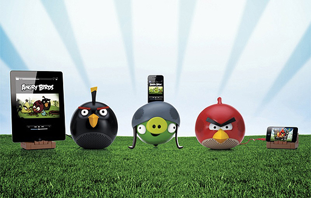 Altavoces de Angry Birds para iPhone, iPad y iPod touch
