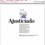 Portada de Público sobre la sentencia por prevaricación contra Baltasar Garzón