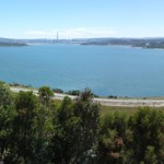Panorámica del lago de As Pontes desde Espiñaredo (Foto Soledad Souto)